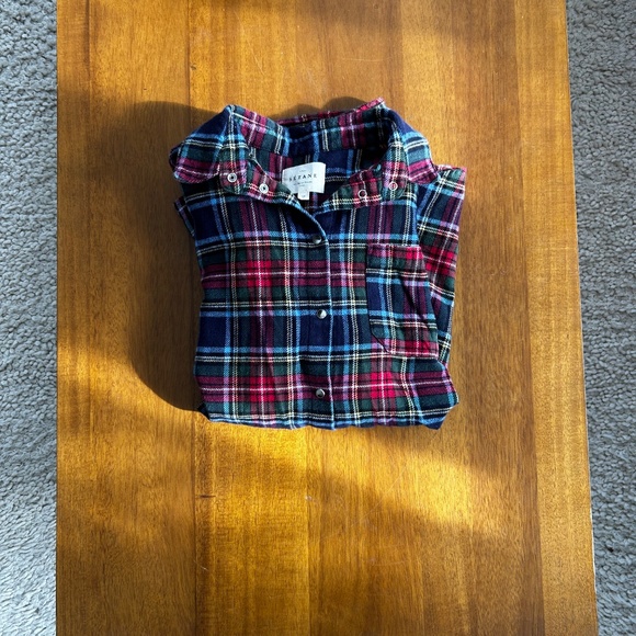 Sezane Plaid Flannel - Picture 2 of 4
